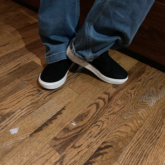 Faux suede sneakers - Picture 2 of 3